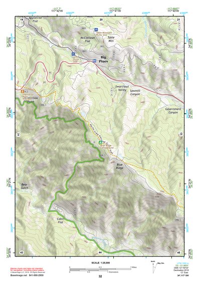 34117SW Page 32 San Bernardino Topo Preview 1