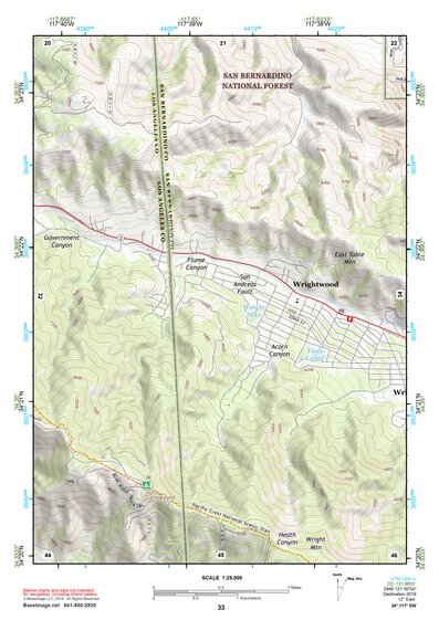 34117SW Page 33 San Bernardino Topo Preview 1