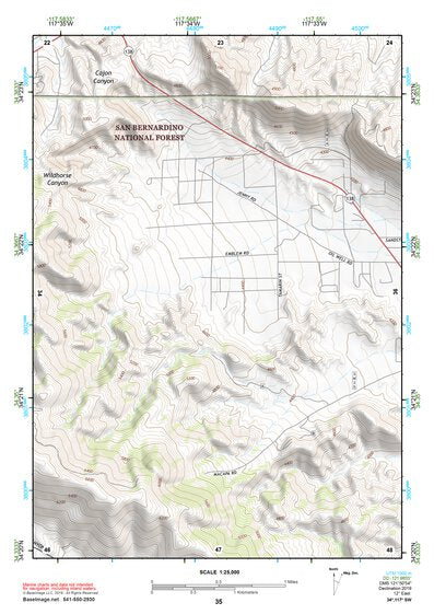 34117SW Page 35 San Bernardino Topo Preview 1