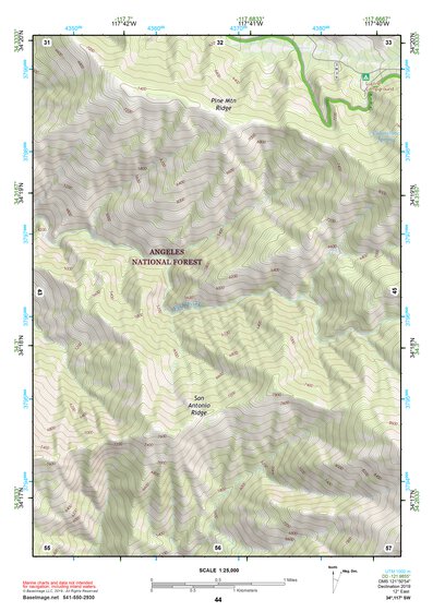 34117SW Page 44 San Bernardino Topo Preview 1