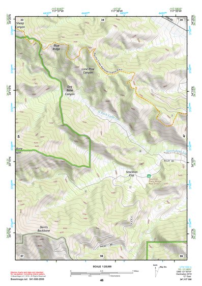 34117SW Page 46 San Bernardino Topo Preview 1