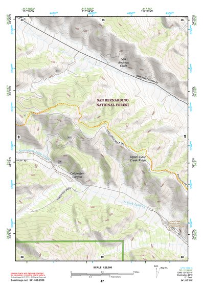 34117SW Page 47 San Bernardino Topo Preview 1