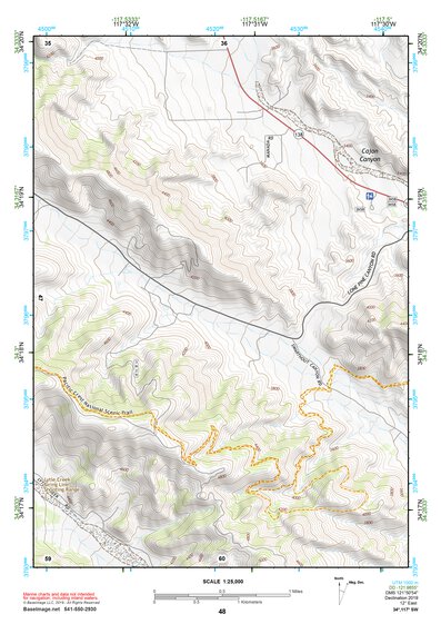 34117SW Page 48 San Bernardino Topo Preview 1