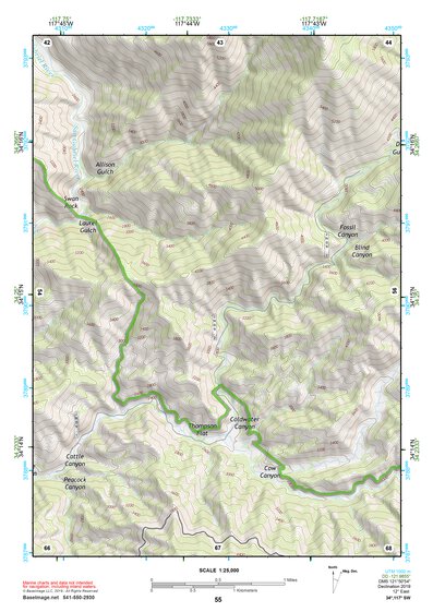 34117SW Page 55 San Bernardino Topo Preview 1