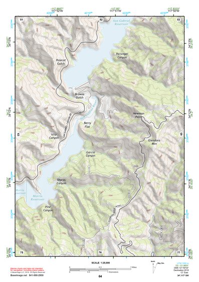 34117SW Page 64 San Bernardino Topo Preview 1