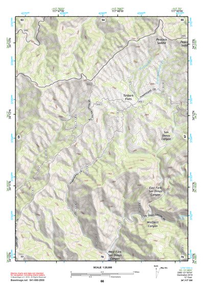 34117SW Page 66 San Bernardino Topo Preview 1