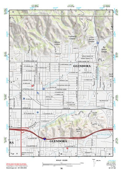 34117SW Page 76 San Bernardino Topo Preview 1