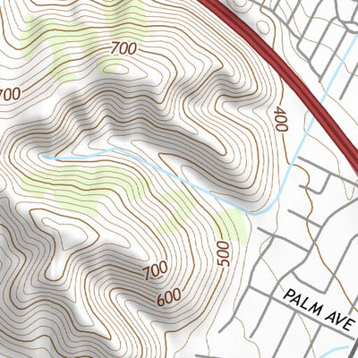 34117SW Page 97 San Bernardino Topo Preview 3