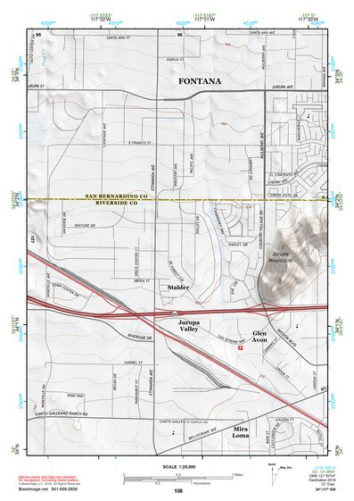 34117SW Page 108 San Bernardino Topo Preview 1