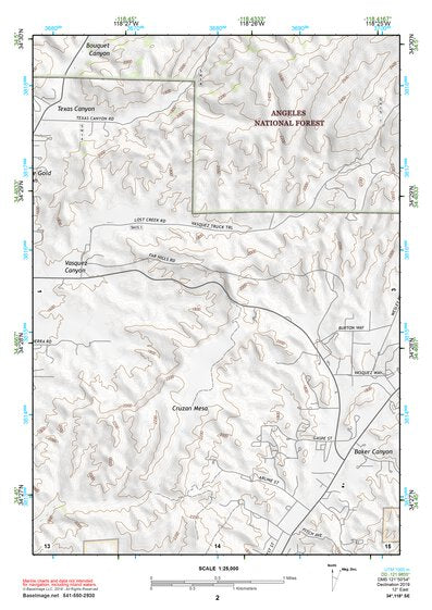 34118SE Page 2 Los Angeles Topo Preview 1