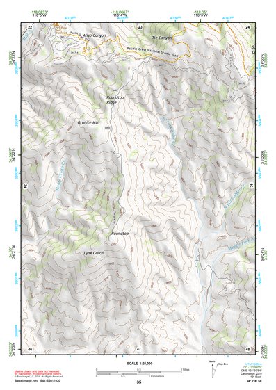 34118SE Page 35 Los Angeles Topo Preview 1