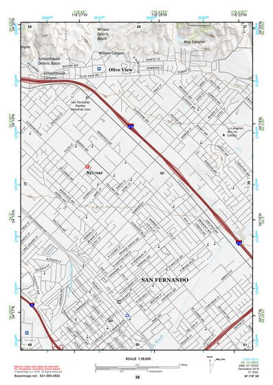 34118SE Page 38 Los Angeles Topo Preview 1