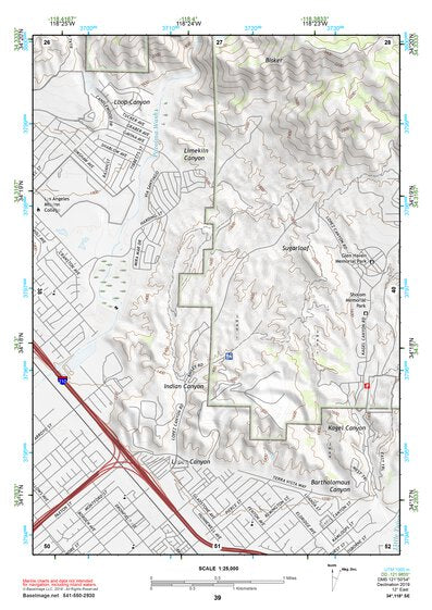 34118SE Page 39 Los Angeles Topo Preview 1