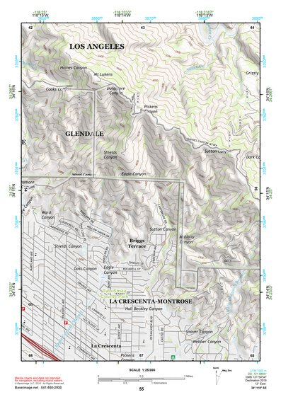 34118SE Page 55 Los Angeles Topo Preview 1