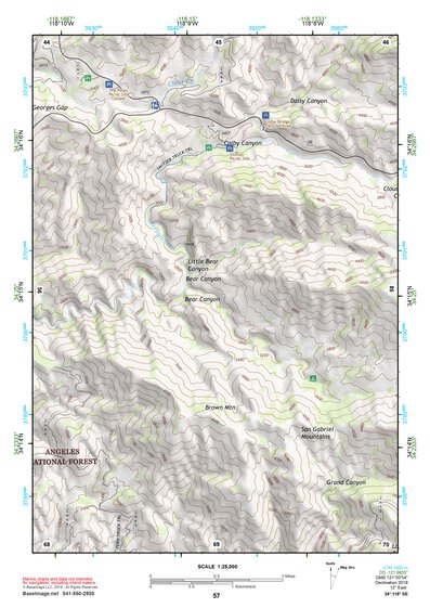 34118SE Page 57 Los Angeles Topo Preview 1
