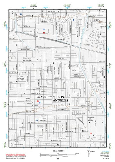 34118SE Page 62 Los Angeles Topo Preview 1