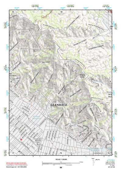 34118SE Page 66 Los Angeles Topo Preview 1