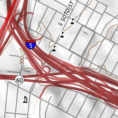 34118SE Page 103 Los Angeles Topo Preview 3