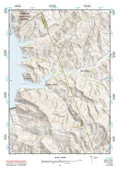 34118SW Page 7 Los Angeles Topo Preview 1