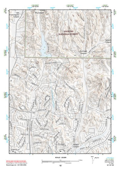 34118SW Page 12 Los Angeles Topo Preview 1