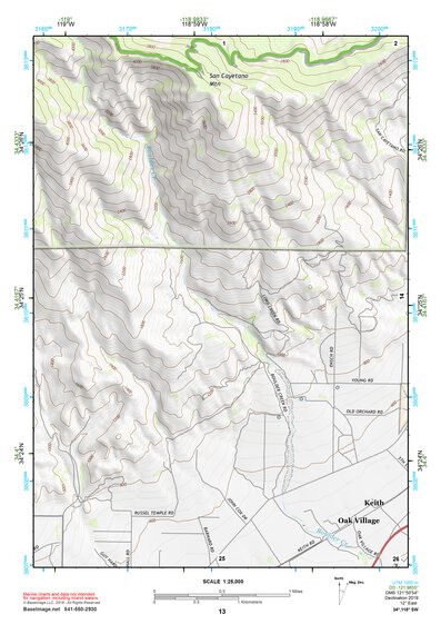 34118SW Page 13 Los Angeles Topo Preview 1