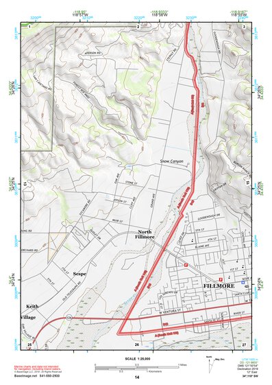 34118SW Page 14 Los Angeles Topo Preview 1