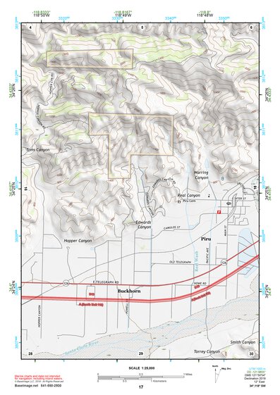 34118SW Page 17 Los Angeles Topo Preview 1