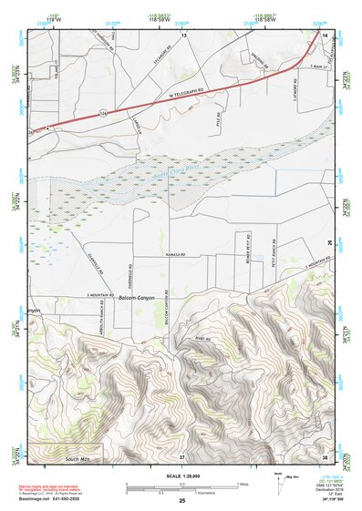 34118SW Page 25 Los Angeles Topo Preview 1