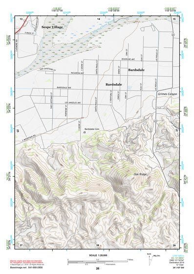 34118SW Page 26 Los Angeles Topo Preview 1