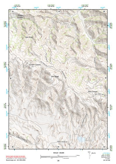 34118SW Page 31 Los Angeles Topo Preview 1