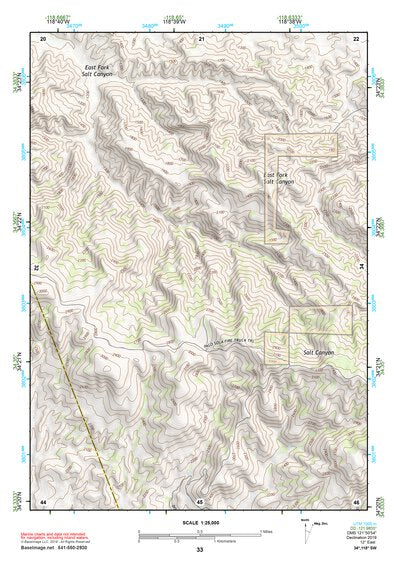 34118SW Page 33 Los Angeles Topo Preview 1