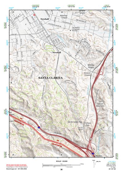 34118SW Page 36 Los Angeles Topo Preview 1