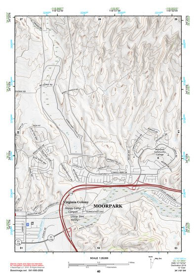 34118SW Page 40 Los Angeles Topo Preview 1