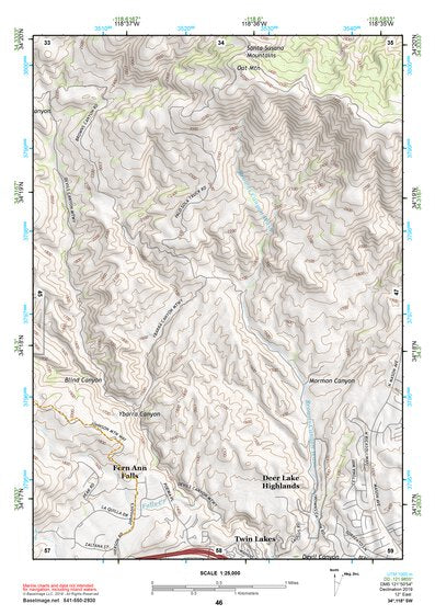 34118SW Page 46 Los Angeles Topo Preview 1