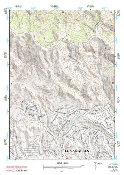 34118SW Page 47 Los Angeles Topo Preview 1