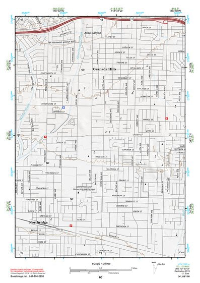 34118SW Page 60 Los Angeles Topo Preview 1