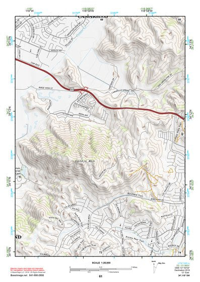 34118SW Page 61 Los Angeles Topo Preview 1