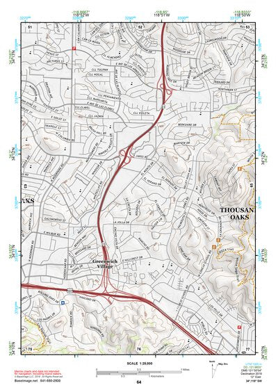 34118SW Page 64 Los Angeles Topo Preview 1