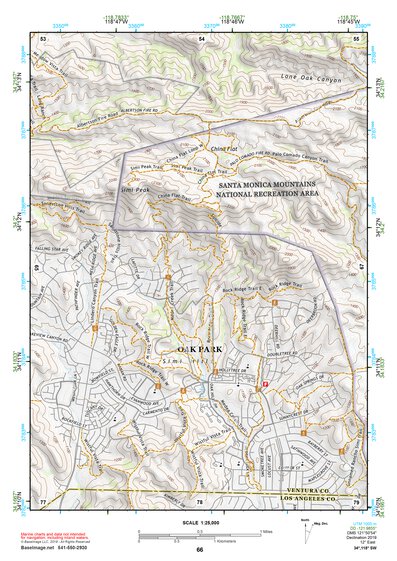 34118SW Page 66 Los Angeles Topo Preview 1