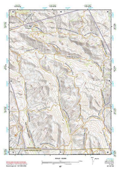 34118SW Page 67 Los Angeles Topo Preview 1