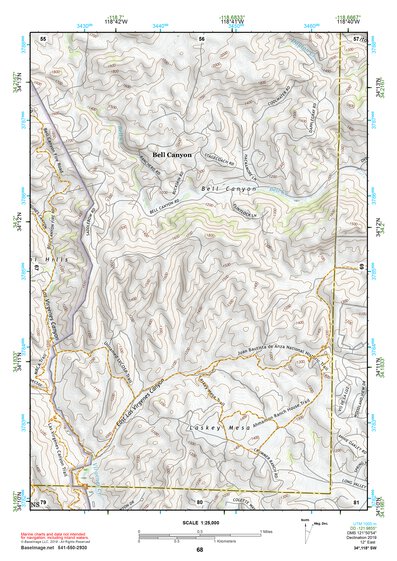 34118SW Page 68 Los Angeles Topo Preview 1