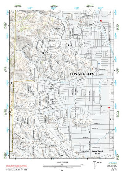 34118SW Page 69 Los Angeles Topo Preview 1
