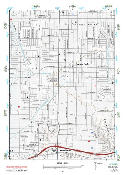 34118SW Page 70 Los Angeles Topo Preview 1