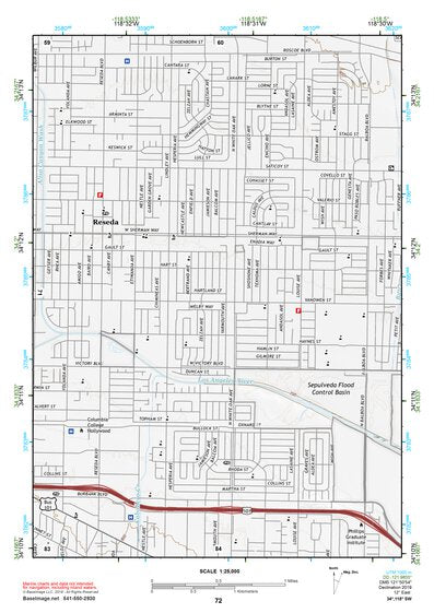 34118SW Page 72 Los Angeles Topo Preview 1