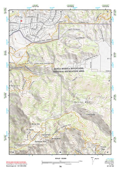 34118SW Page 74 Los Angeles Topo Preview 1