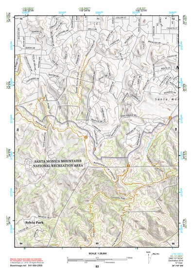 34118SW Page 83 Los Angeles Topo Preview 1