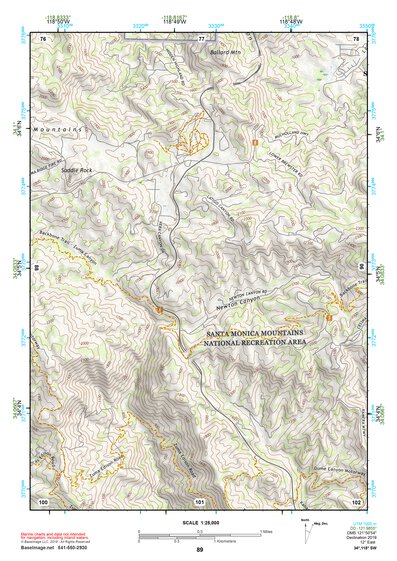 34118SW Page 89 Los Angeles Topo Preview 1