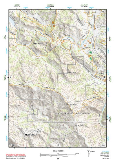 34118SW Page 91 Los Angeles Topo Preview 1