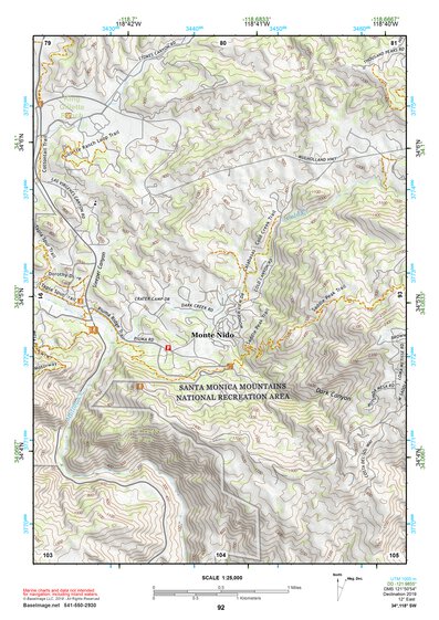 34118SW Page 92 Los Angeles Topo Preview 1