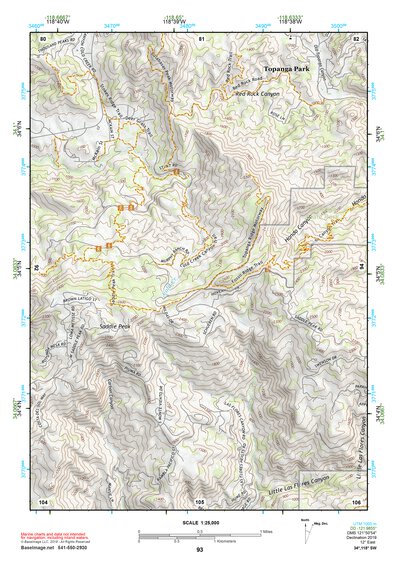 34118SW Page 93 Los Angeles Topo Preview 1